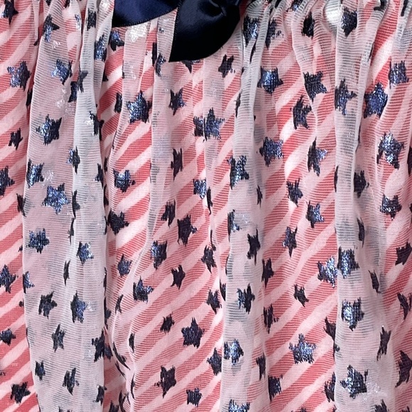 Red White & Blue Stars and Striped Skirt Sz 5T - Picture 3 of 5